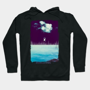 Every Time I Dream Of Falling - Surreal Double Exposure Hoodie